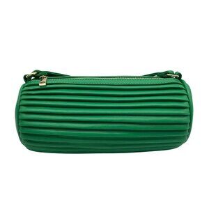 Like Dreams Green Pleated Laila Shoulder Bag